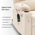 MCombo Dual Motor Power Lift Recliner with Massage