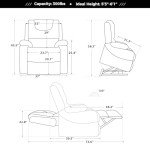 Irene House Large Electric Lift Recliner Chair