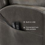 Electric Lift Recliner Chair with Massage & Heat