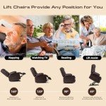 Petite Power Lift Chair with Massage and Heat