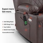 MCombo Petite Power Lift Recliner Chair with Massage