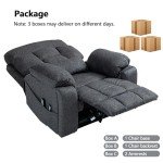 Comfort Lift Recliner Chair with Massage and Heat