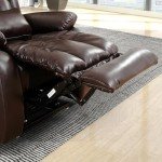 Large Leather Power Lift Recliner Chair with Massage