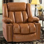 Large Power Lift Chair with Heat and Massage