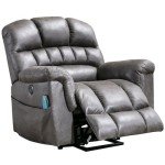 CANMOV Large Power Lift Recliner with Massage & Heat