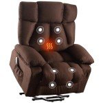 Oversized Power Lift Recliner Chair with Massage