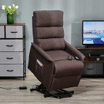 HOMCOM Vibration Massage Power Lift Recliner Chair