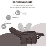 HOMCOM Vibration Massage Power Lift Recliner Chair