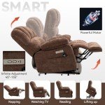 Power Lift Recliner Chair with Massage & Heat