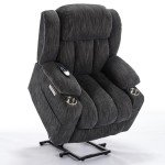 Power Lift Recliner Chair with Massage & Heat