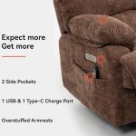 Power Lift Recliner Chair with Massage & Heat