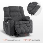 MCombo Dual Motor Lift Recliner with Massage