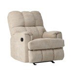 Chenille Wide Recliner Lift Chair - Beige