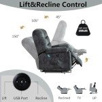Phoenix Power Lift Chair with Massage and Heat