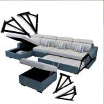 Space-Saving Lift Chair Hardware Mechanism