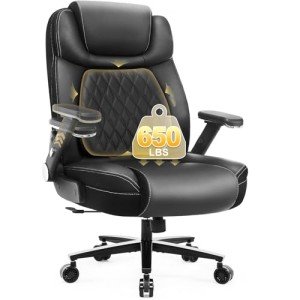 Big and Tall Ergonomic Office Chair 650lbs Capacity