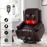 Radocco Power Lift Recliner Chair with Massage
