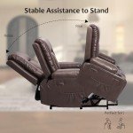 Radocco Power Lift Recliner Chair with Massage