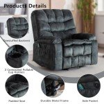 Phoenix Power Lift Chair with Massage and Heat