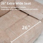 Oversized Power Lift Recliner Chair with Massage