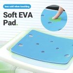 Heavy-Duty Padded Shower Chair Up to 500lbs