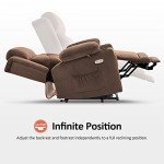 MCombo Small Dual Motor Lift Chair with Massage