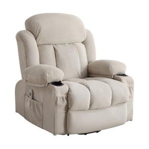 Electric Lift Recliner Chair with Massage & Heat