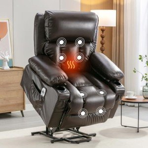 FLEXISPOT XL23 Power Lift Recliner with Massage