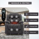 Power Lift Recliner Chair with Massage & Heat
