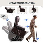 FLEXISPOT XL23 Power Lift Recliner with Massage