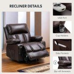 FLEXISPOT XL23 Power Lift Recliner with Massage