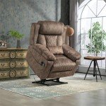 Extra Wide Lift Recliner Chair with Massage & USB