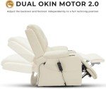 Irene House Large Electric Lift Recliner with Massage