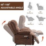 Large Lift Recliner Chair with Massage & Heat