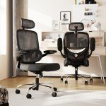 TONFARY Ergonomic High Back Mesh Office Chair