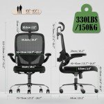 TONFARY Ergonomic High Back Mesh Office Chair