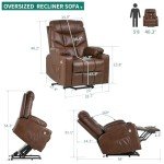 YITAHOME Electric Recliner Chair with Massage & Heat