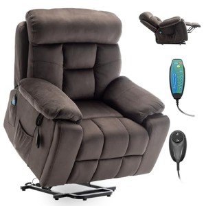 Power Lift Recliner Chair with Massage and Heat