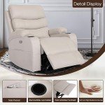 Electric Recliner Lift Chair with Massage & USB