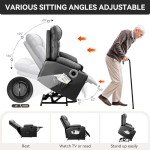 Nebuaegis Power Lift Chair with Massage & Heat