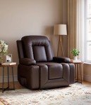 Oversized Power Lift Recliner with Heat & Massage