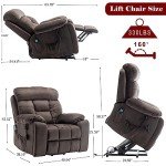 Power Lift Recliner Chair with Massage and Heat