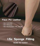 Oversized Power Lift Recliner with Heat & Massage