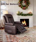 Oversized Power Lift Recliner with Heat & Massage