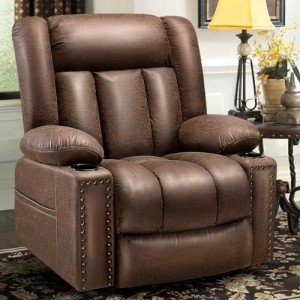 Large Power Lift Chair with Heat and Massage