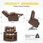 Large Power Lift Chair with Heat and Massage