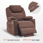 MCombo Petite Power Lift Recliner with Massage