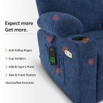 MCombo Petite Power Lift Recliner Chair with Massage