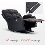 MCombo Power Lift Recliner Chair for Big Seniors