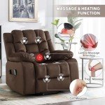 EBELLO Heated Massage Power Lift Recliner Chair